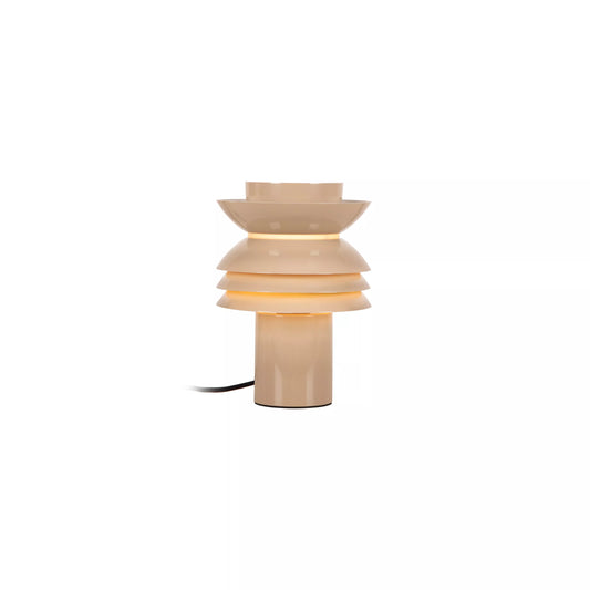 Lucide YINDRA - Table lamp - Ø 17,5 cm - 1xE27 - Taupe | Vibes