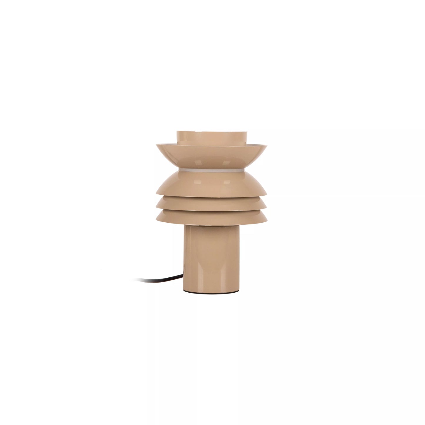 Lucide YINDRA - Table lamp - Ø 17,5 cm - 1xE27 - Taupe | Vibes