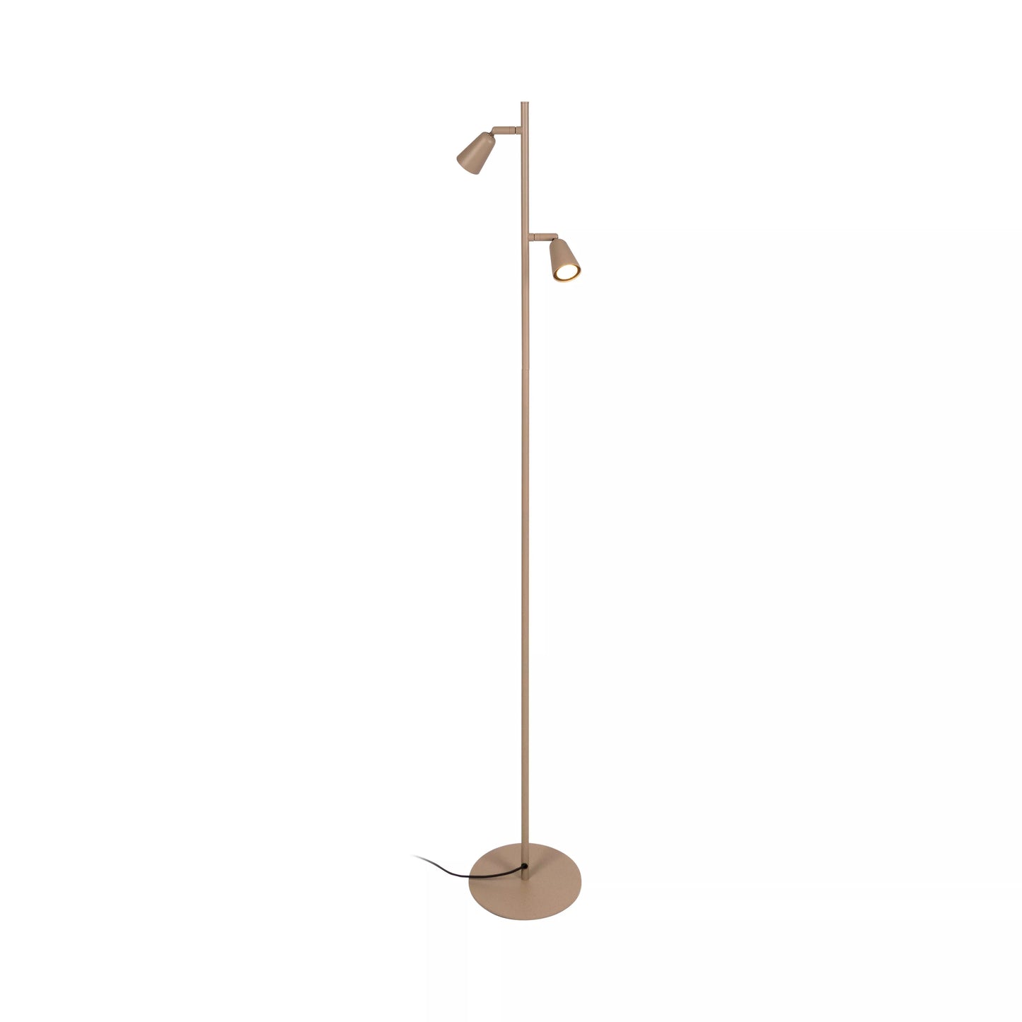 Lucide TIANA - Floor lamp - 2xGU10 - Taupe | Essential