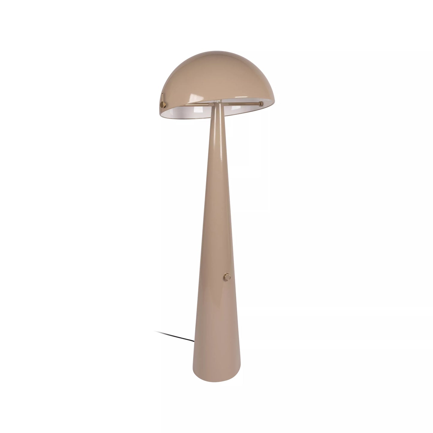 Lucide BARONE - Floor lamp - Ø 52,6 cm - 1xE27 - Taupe | Vibes