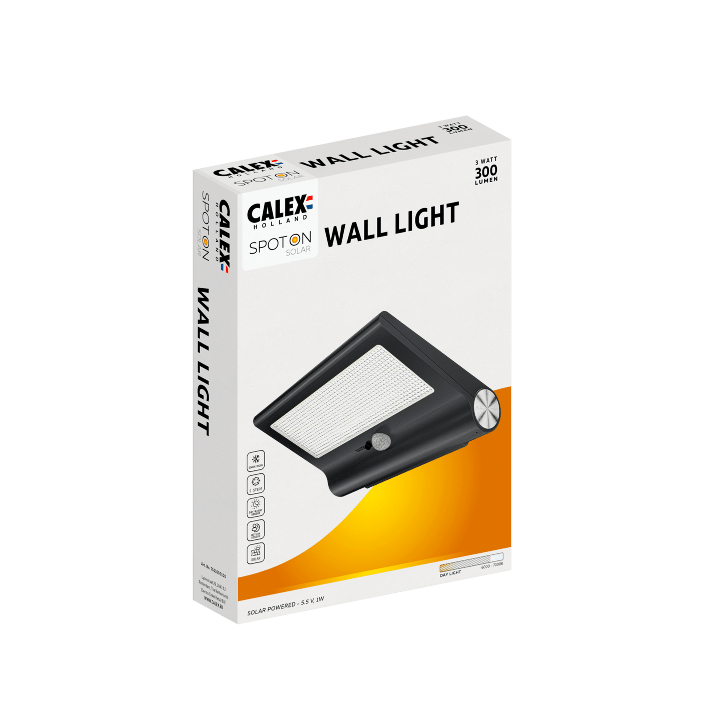 Calex Spot On Solar Lighting - Wireless - Outdoor - High Lumen