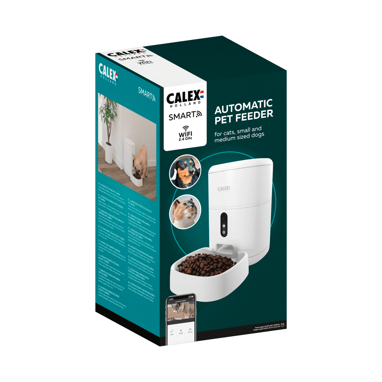 Calex Smart Petfeeder - with Camera