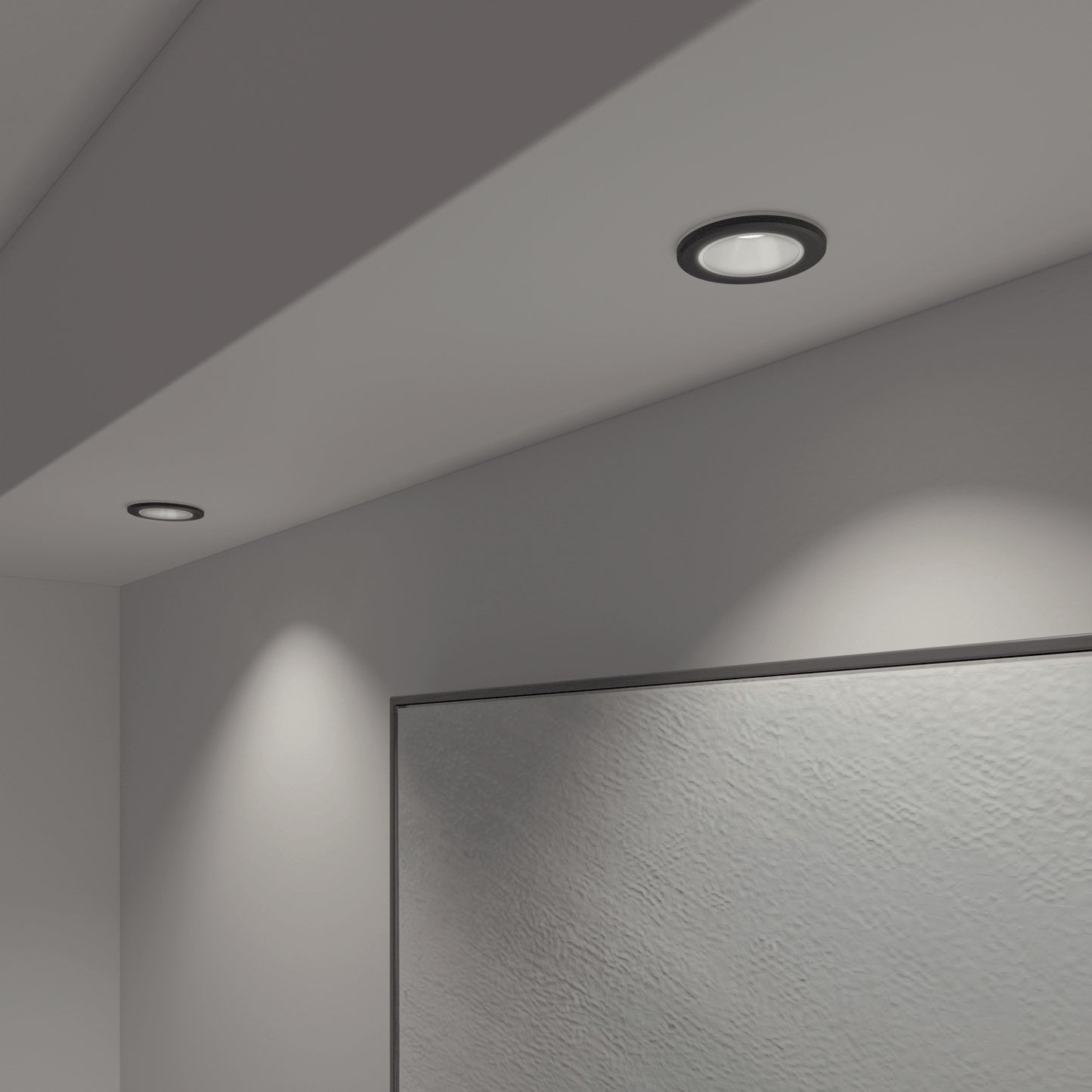 Calex Smart Halo LED Recessed Spotlight Black - RGB+Warm White - 6.5W