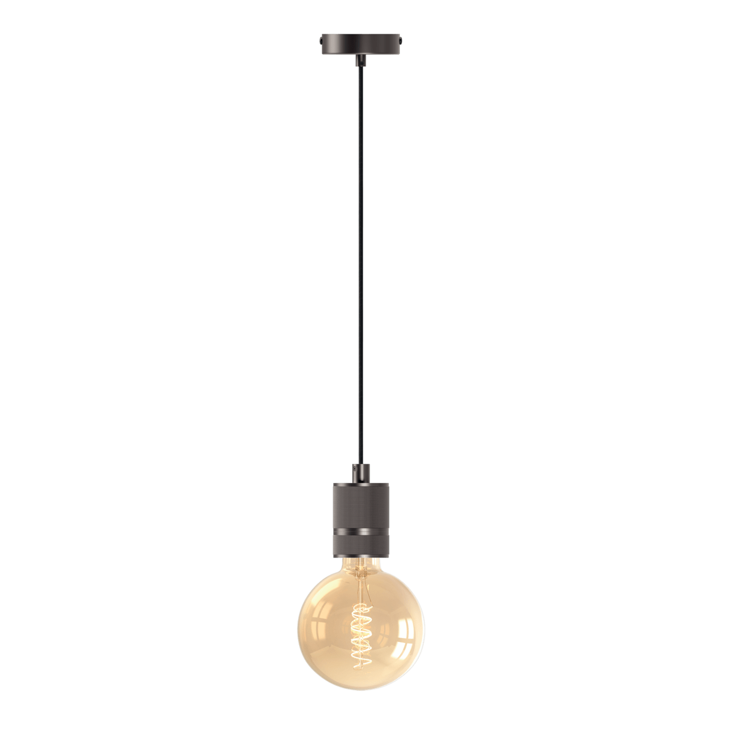 Calex Pendant Light - E27 - Grey - Excluded Light Source