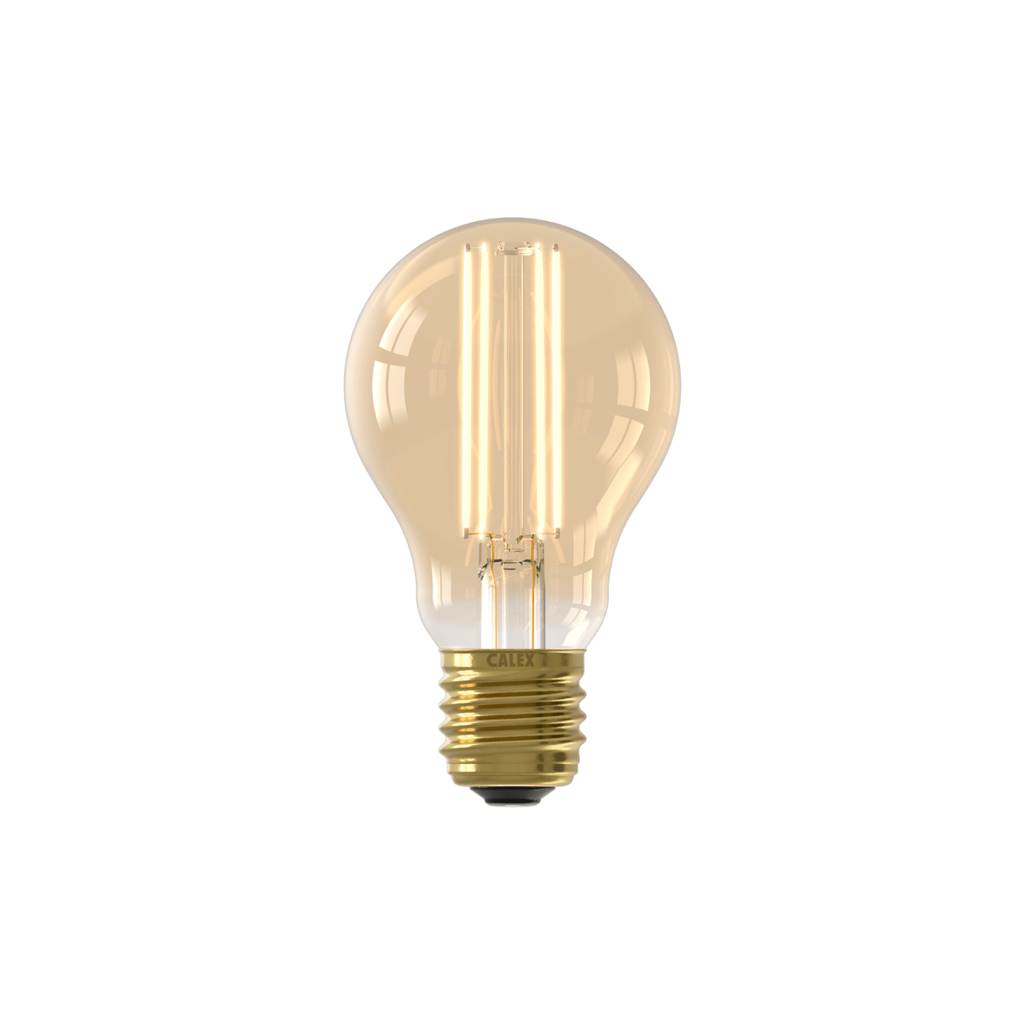 Calex Warm Filament LED Lamp - E27 - A60 - Gold - 4.5W - Dimmable