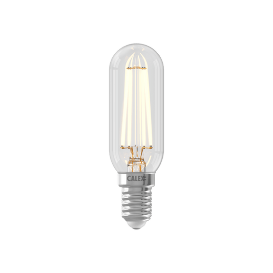 Calex Filament LED Lamp - E14 - T26 - Clear - 4.5W - Dimmable