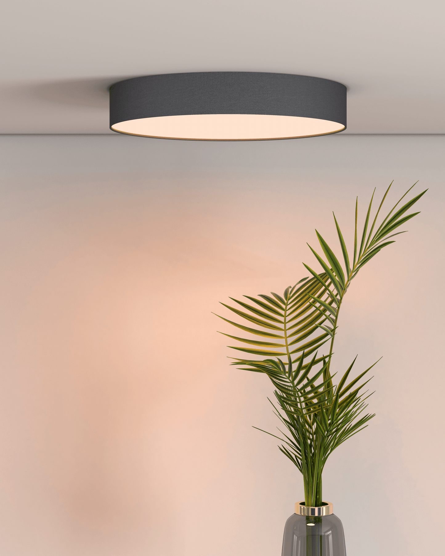 Calex Smart Ceiling Lamp 30cm - RGB+Warm White - Black