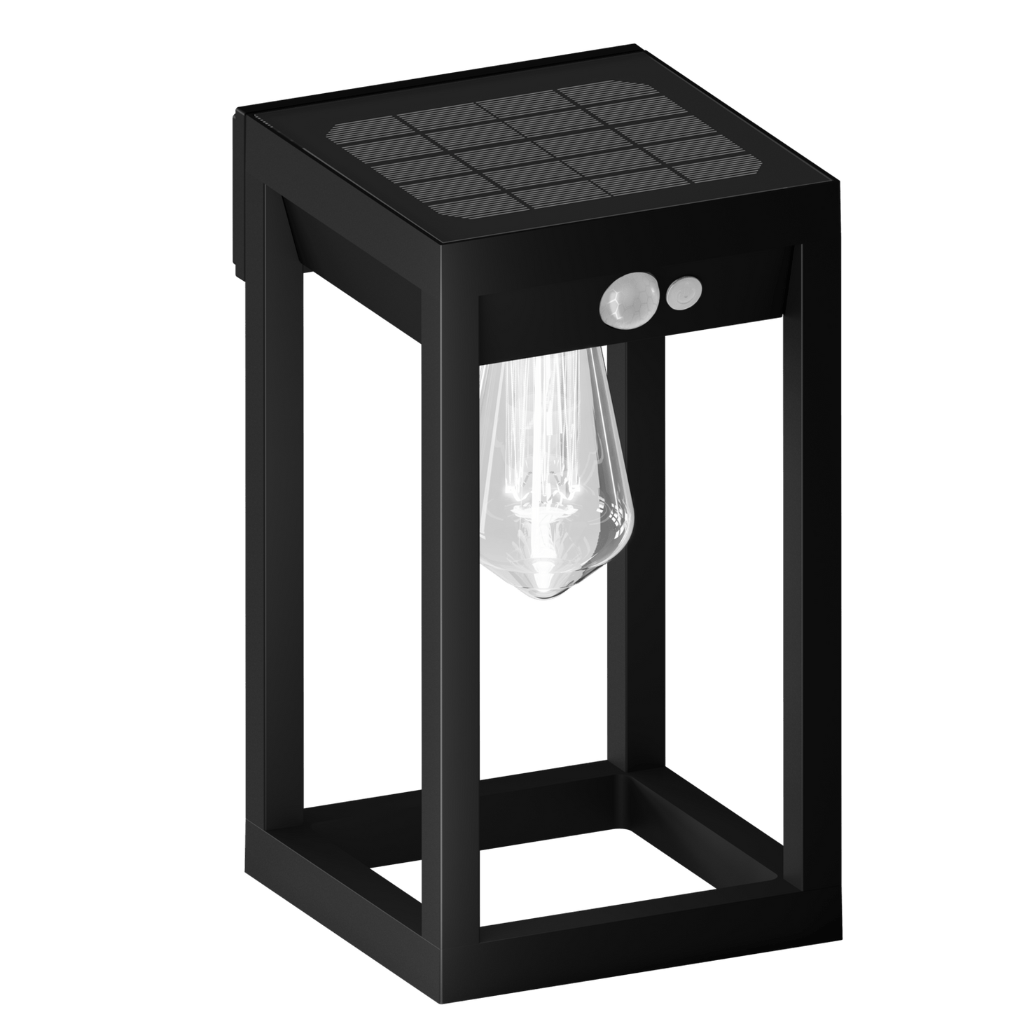 Calex Smart Outdoor Solar - Lantern - RGB+Warm White