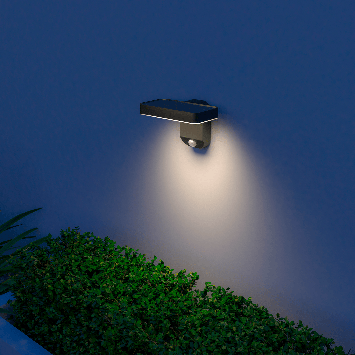 Calex Smart Outdoor Solar - Wall Lamp - RGB+Warm White