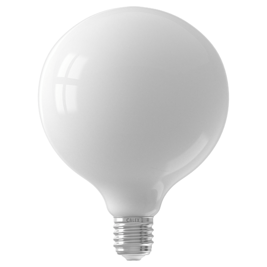 Calex Softline LED Lamp - E27 - G125 - White - 7.5W - Dimmable