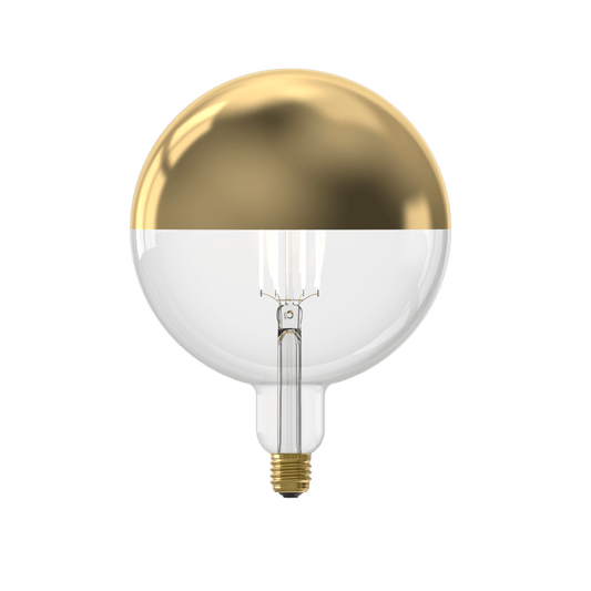 Calex Top mirror Bulb - E27 - Filament - Kalmar - Gold -WarmWhite- 6W