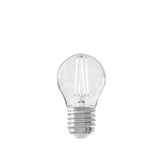 Calex Smart LED Bulb - E27 - Filament - P45 - Clear - WarmWhite - 4.9W