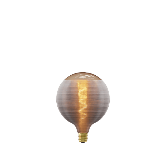 Calex Silk Series LED Bulb - G125 - Grey - E27 - 4W - Dimmable