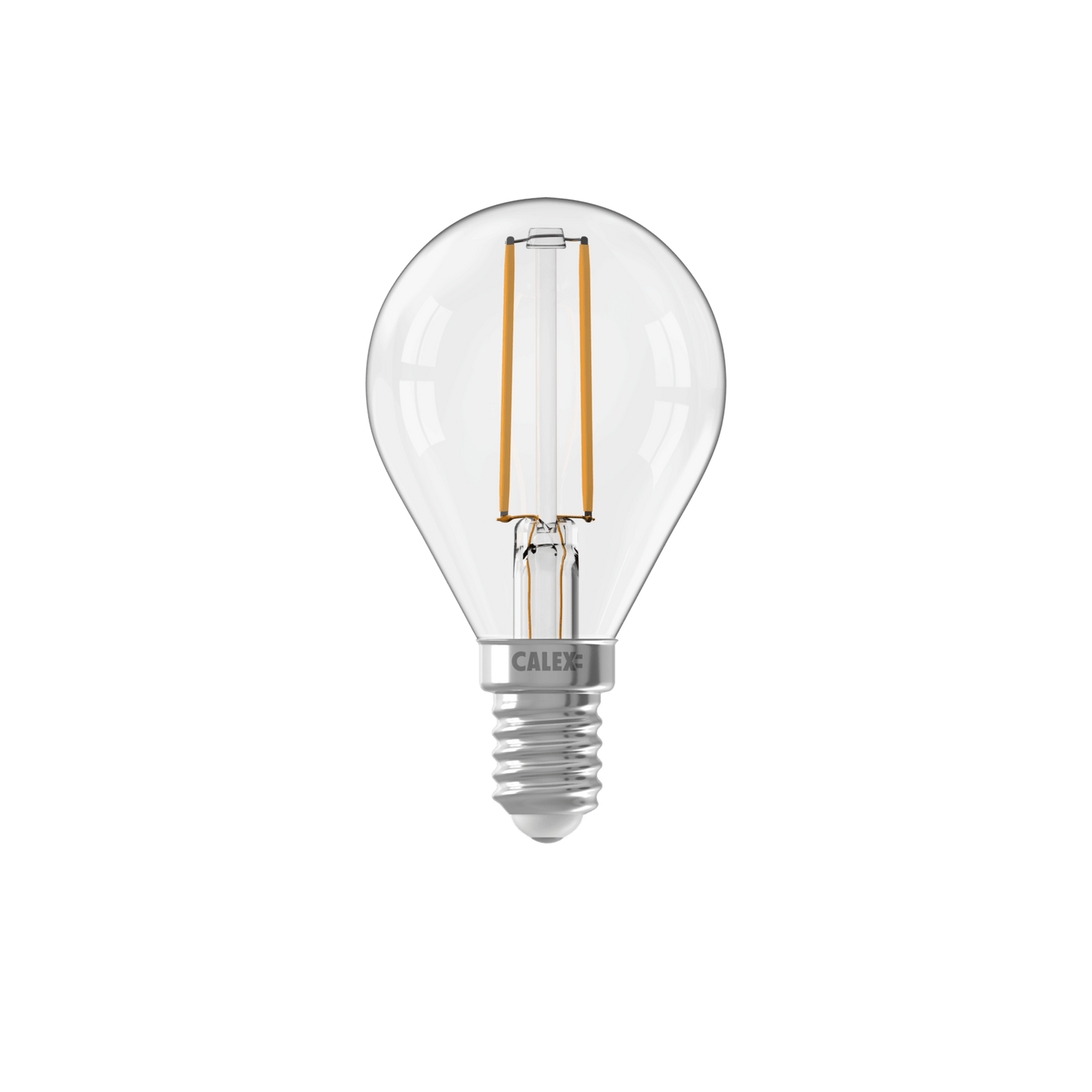 Calex Filament LED Lamp - E14 - P45 - Clear - 3.5W - Dimmable