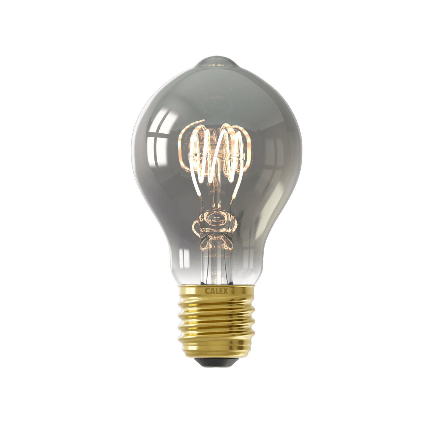 Calex Flex Filament LED Lamp - E27 - A60 - Titanium - 4W - Dimmable