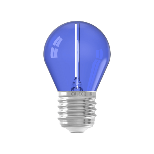 Calex Party Bulb - E27 - G45 - Blue - 1W