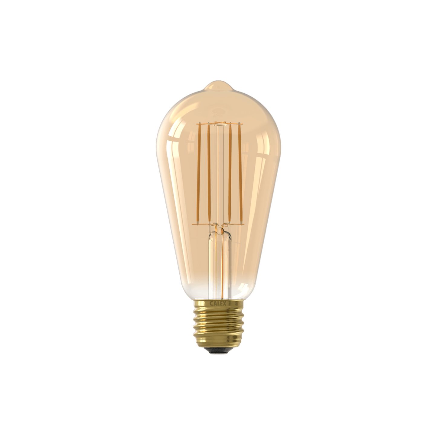 Calex Warm Filament LED Lamp - E27 - ST64 - Gold - 3.5W - Dimmable