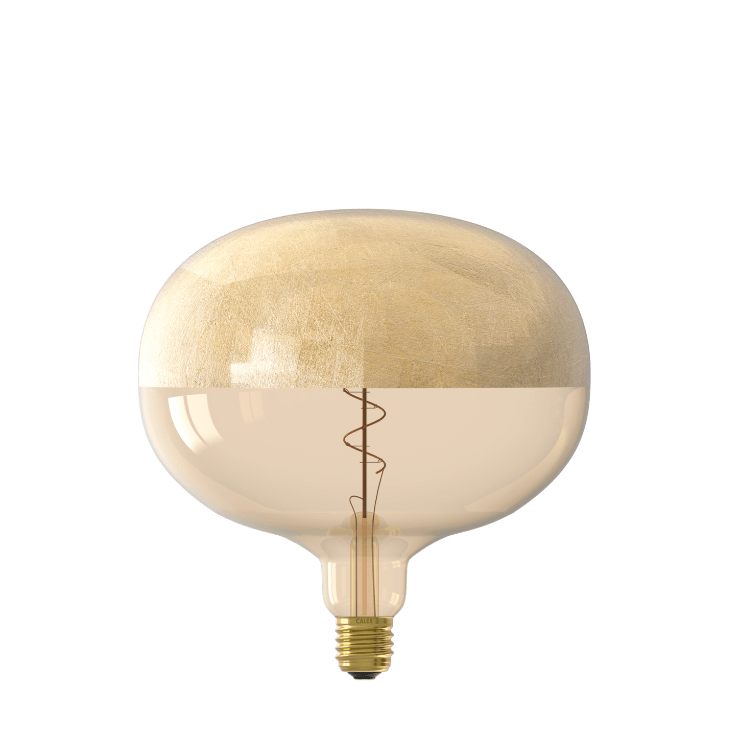 Calex Top mirror Bulb - E27 - Filament - Boden - Gold -WarmWhite- 4W
