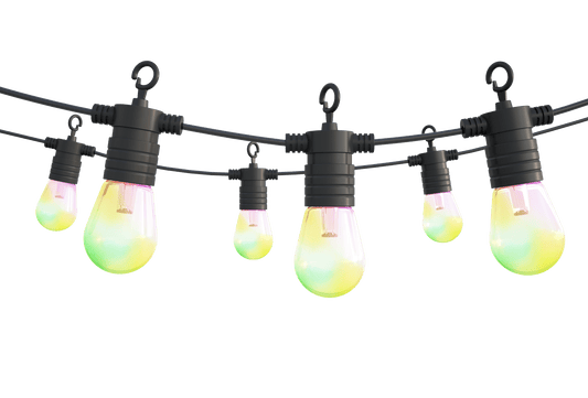 Calex Smart Outdoor Light cord 24v - String light - RGB and CCT