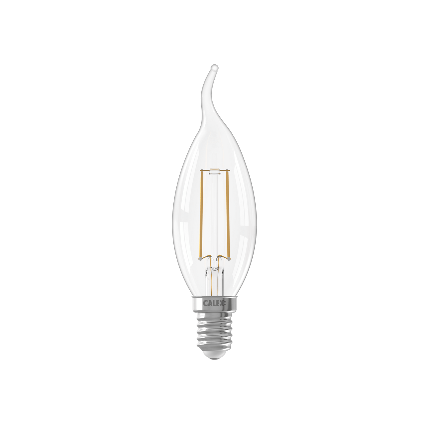 Calex Filament LED Lamp - E14 - BXS35 - Clear - 3.5W - Dimmable