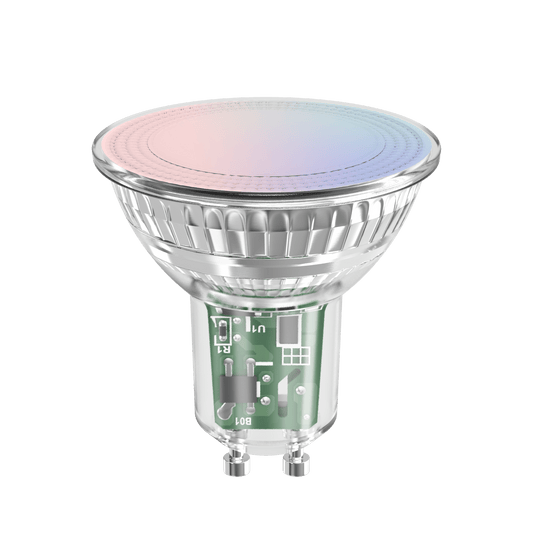Calex Smart BT Mesh LED Reflector - GU10 - RGB+Warm White - 4.9W