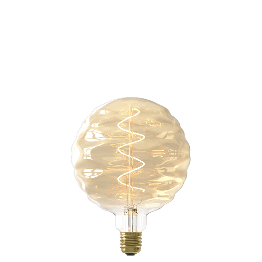 Calex Bilbao Bulb - E27 - Filament - Gold - WarmWhite - 4W