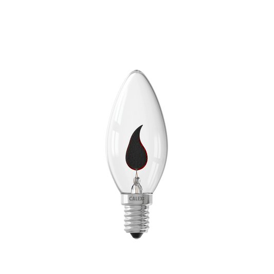 Calex Incandescent Bulb - E14 - B35 - Flame - 3W