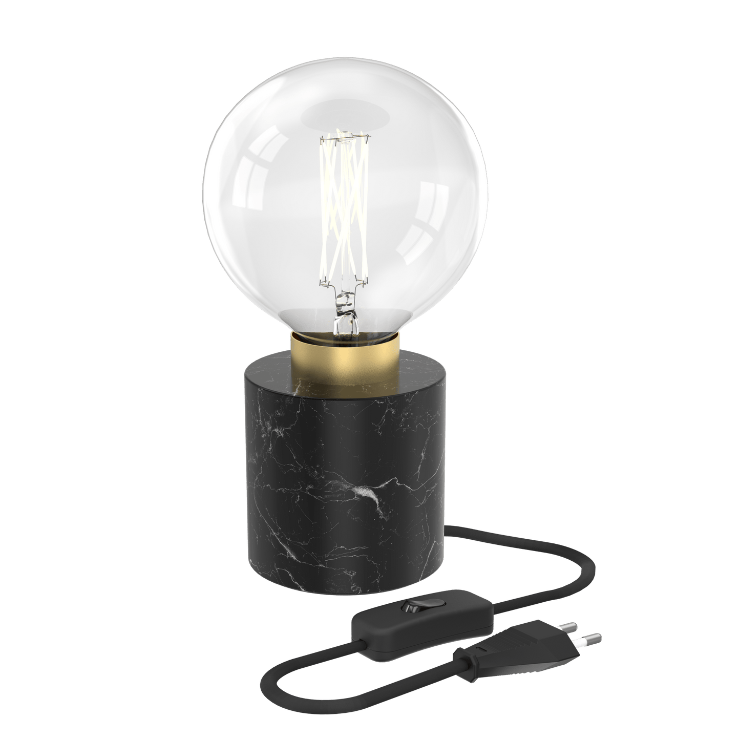 Calex Table Lamp Round - E27 - Marble - Excl. light source