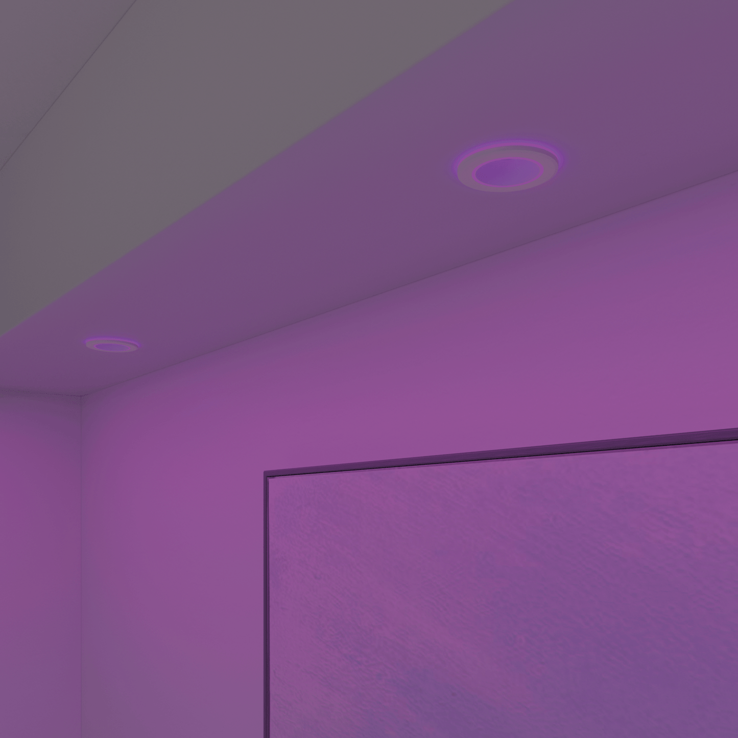 Calex Smart Halo LED Recessed Spot White - RGB+Warm White - 6.5W