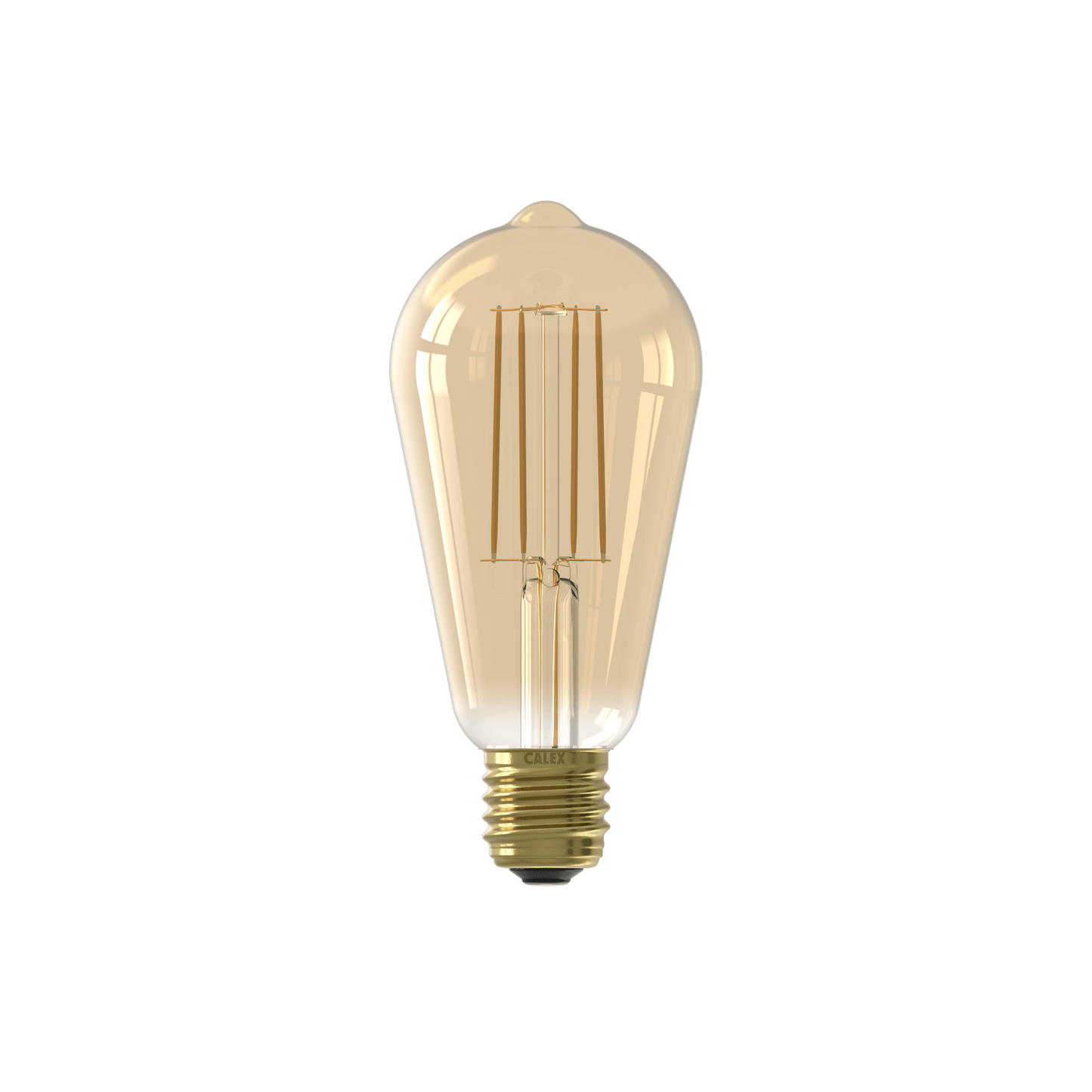 Calex Warm Filament LED Lamp - E27 - ST64 - Gold - 4.5W - Dimmable