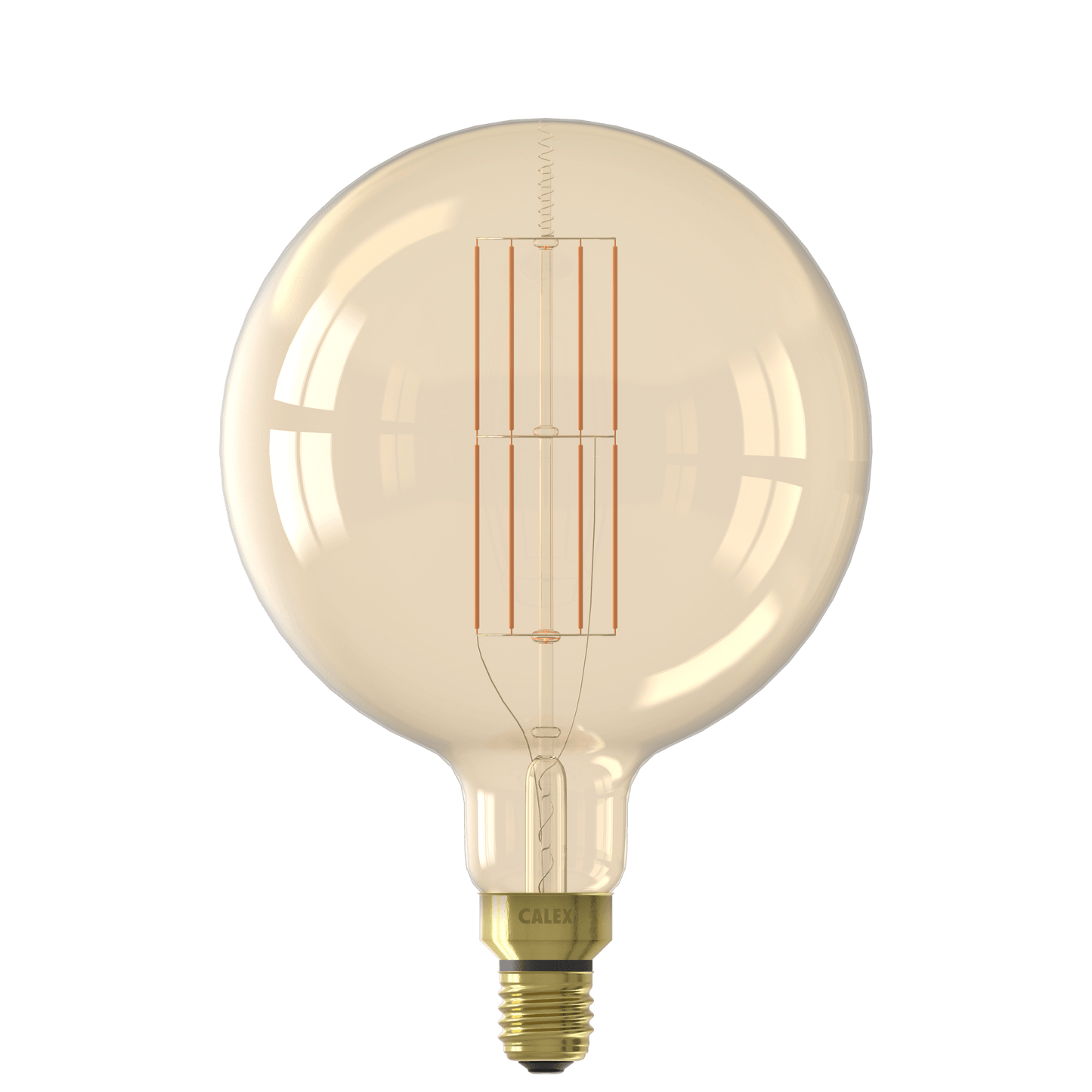 Calex Mega Globe Bulb - E27 - Filament - Gold - High lumen - 10.5W