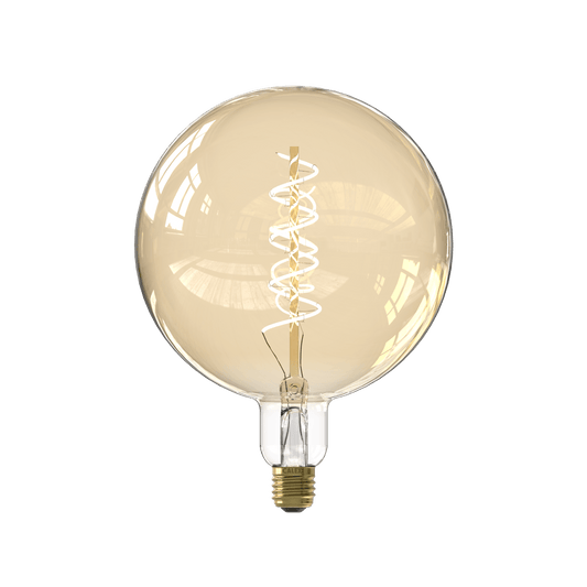 Calex Smart LED Bulb - E27 - Filament - G200 - Gold - Warm White - 7W