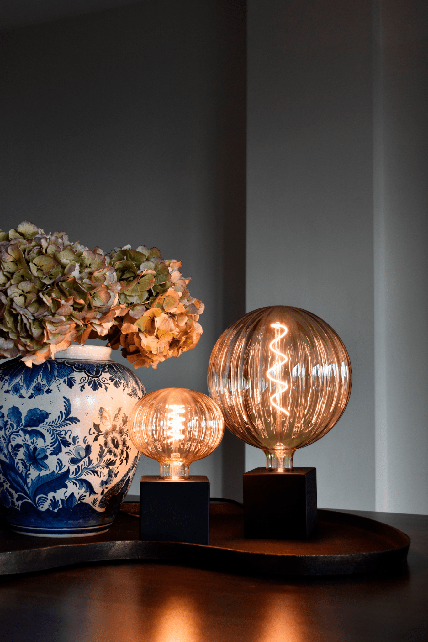 Calex Dijon Bulb - E27 - Filament - Amber - WarmWhite - 4W