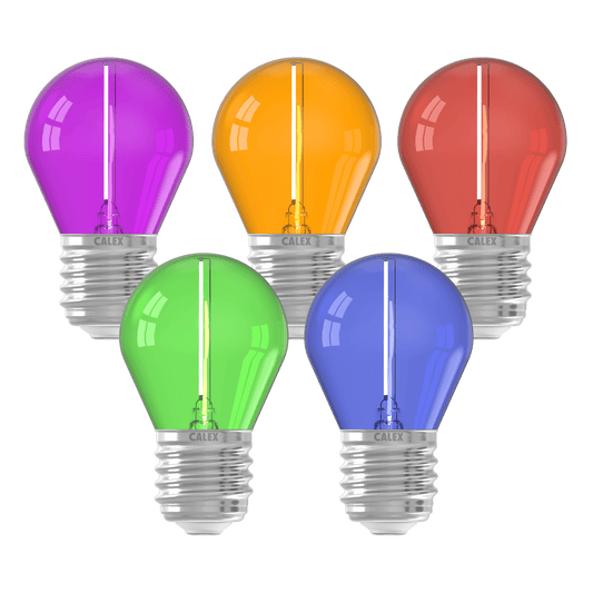 Calex Party Bulb - E27 - P45 -1W - Party set