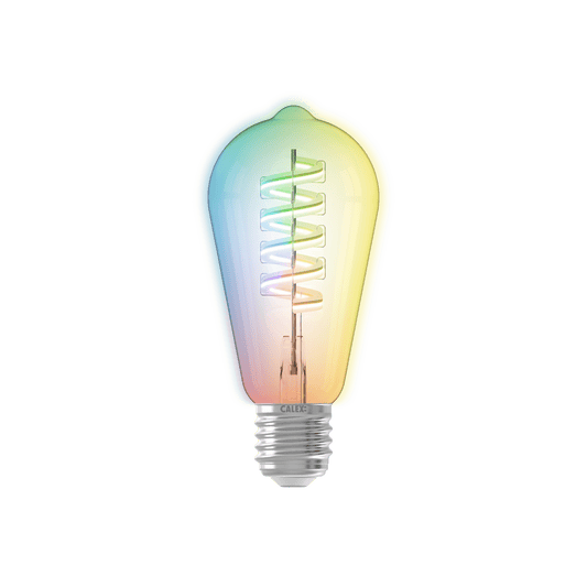 Calex Smart LED Bulb - E27 - Filament - RGB+Warm White - 4.9W