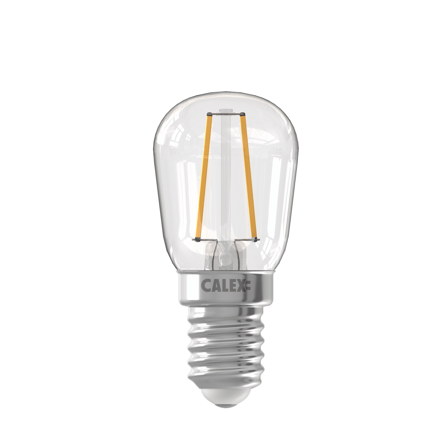 Calex Filament LED Lamp - E14 - T26 - Clear - 1.5W - Dimmable
