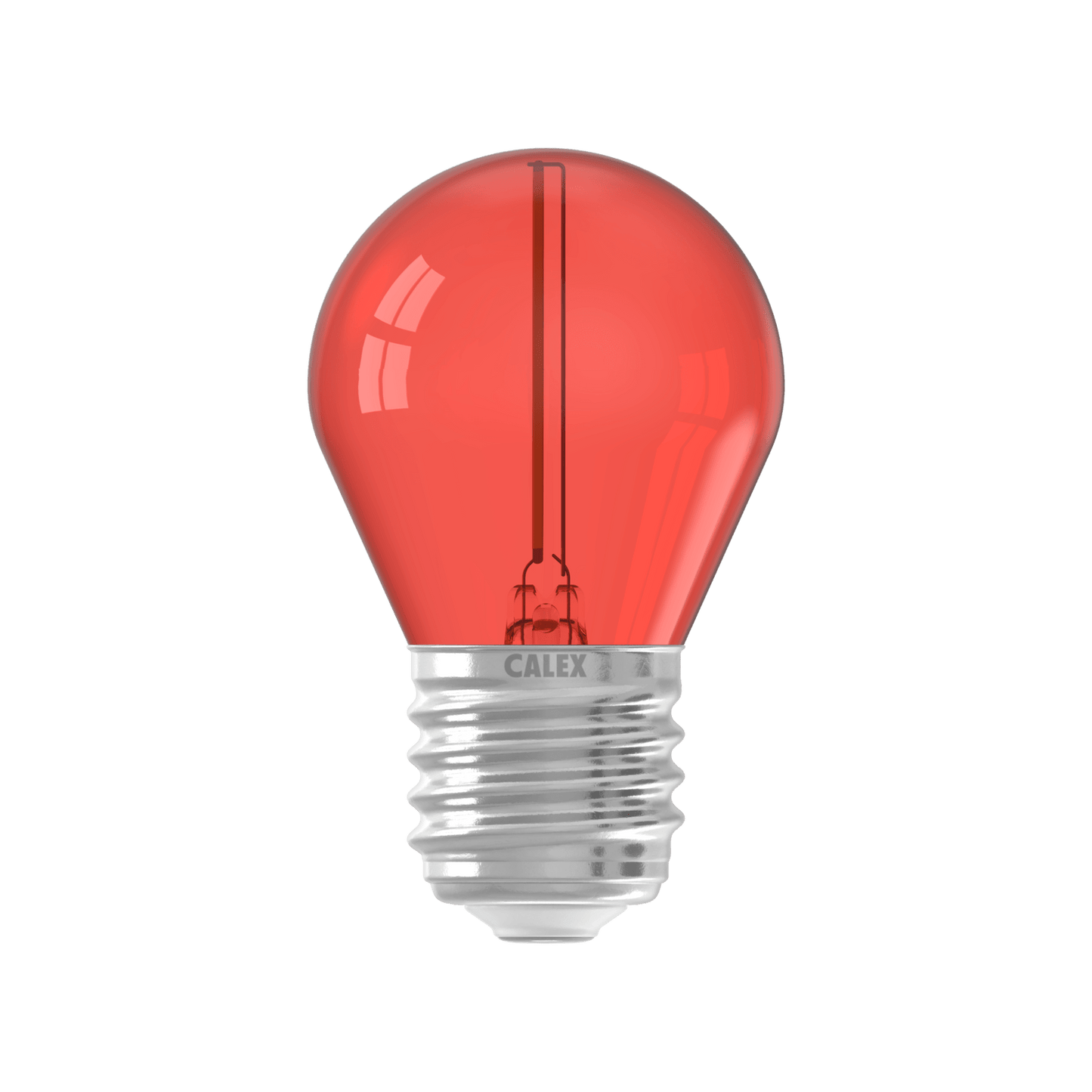Calex Party Bulb - E27 - G45 - Red - 1W