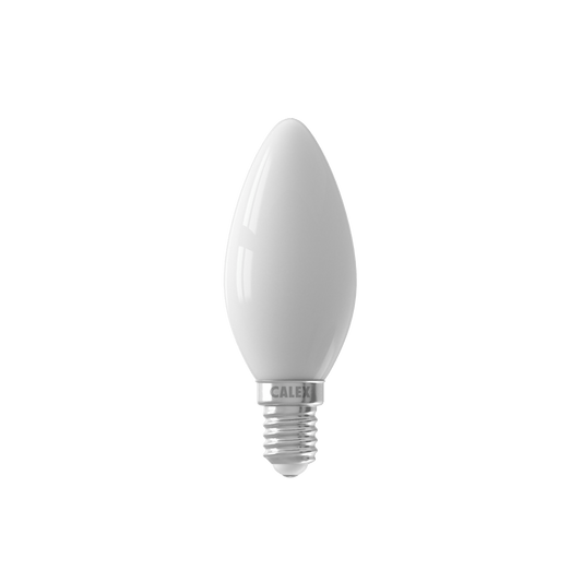 Calex Softline LED Lamp - E14 - B35 - White - 4.5W - Dimmable