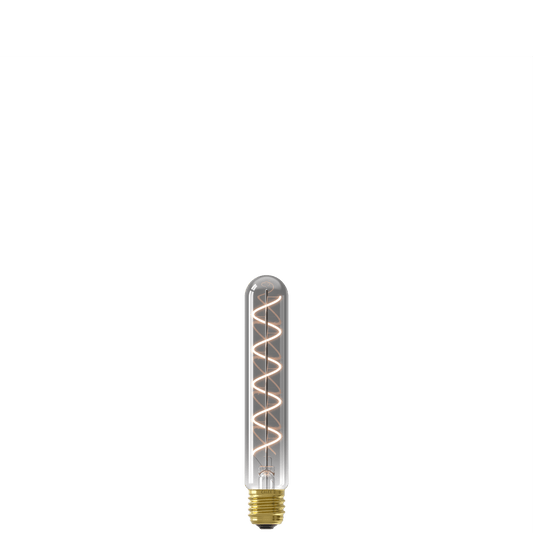 Calex Flex Filament LED Lamp - E27 - T32 - Titanium - 4W - Dimmable