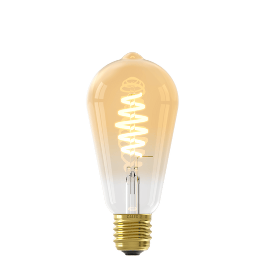 Calex Smart BT Mesh LED Bulb - ST64 - E27 - Gold - Warm White - 7W