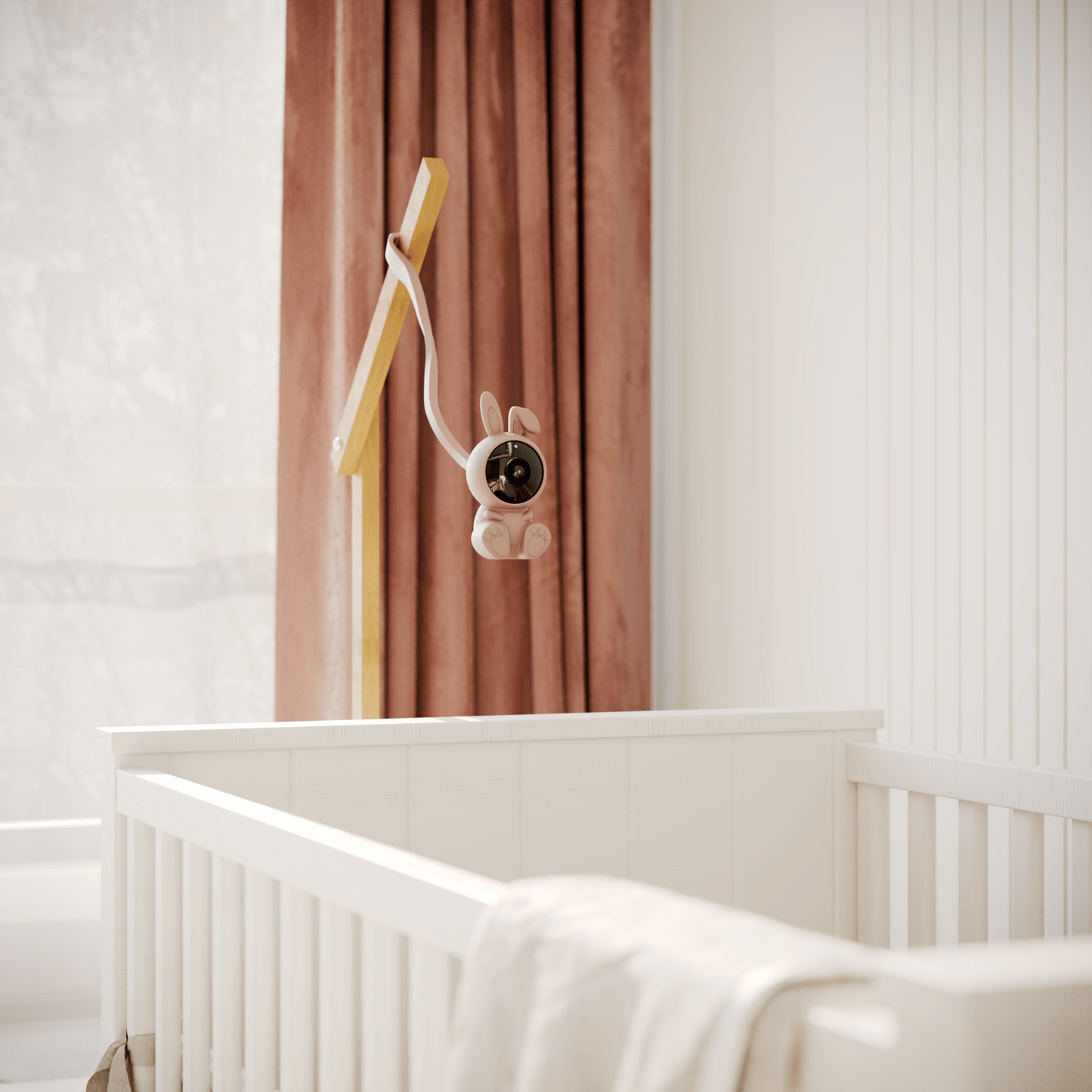 Calex Smart Baby Monitor - Sound and Motion Detection - 2K