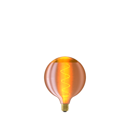Calex Silk Series LED Bulb - G125 - Gold - E27 - 4W - Dimmable