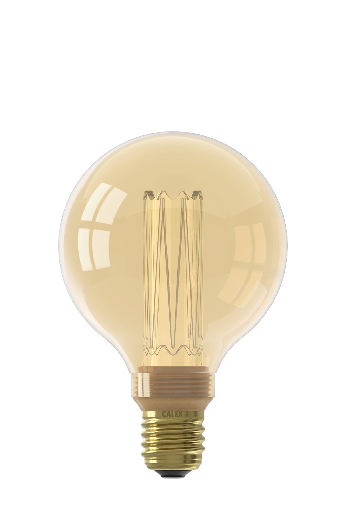 Calex Crown LED Bulb - E27 - G95 - Gold - 3.5W - Dimmable