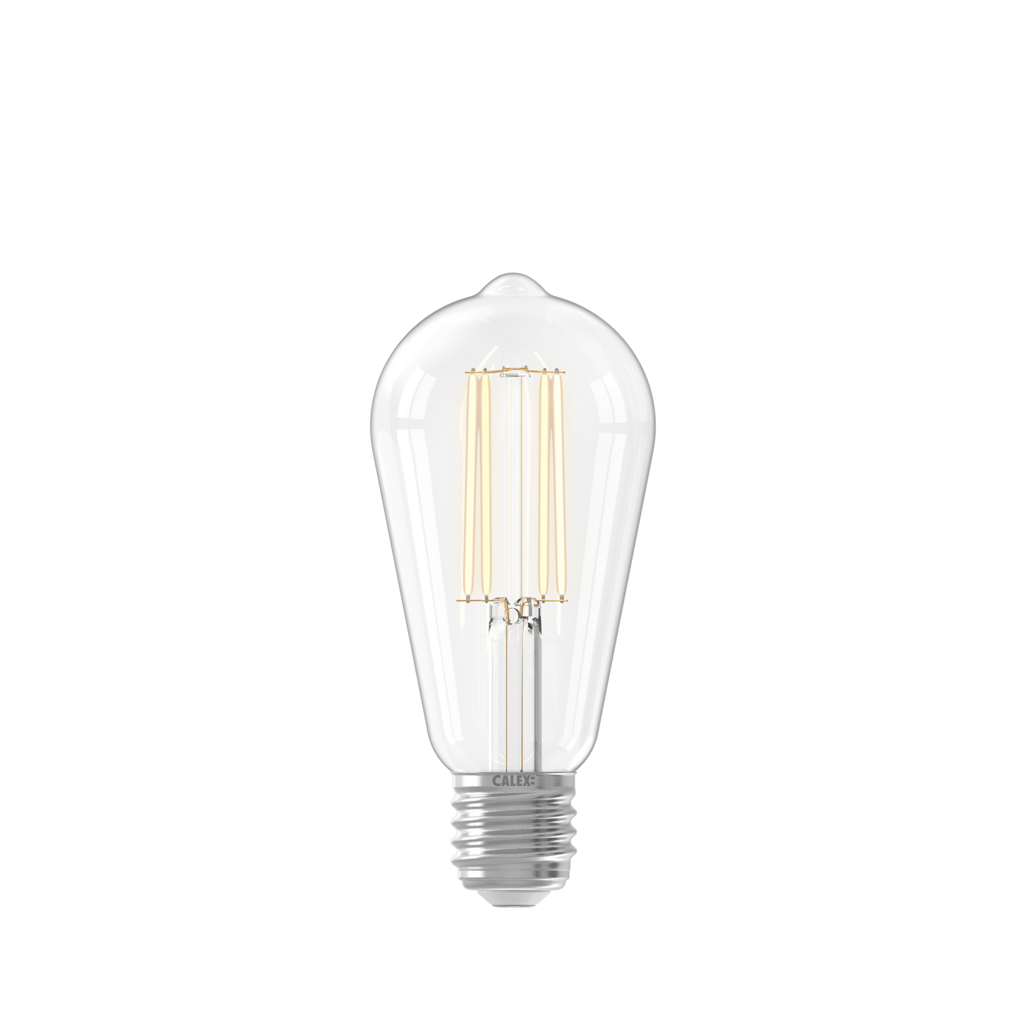 Calex Warm Filament LED Lamp - E27 - ST64 - Clear - 3.5W - Dimmable