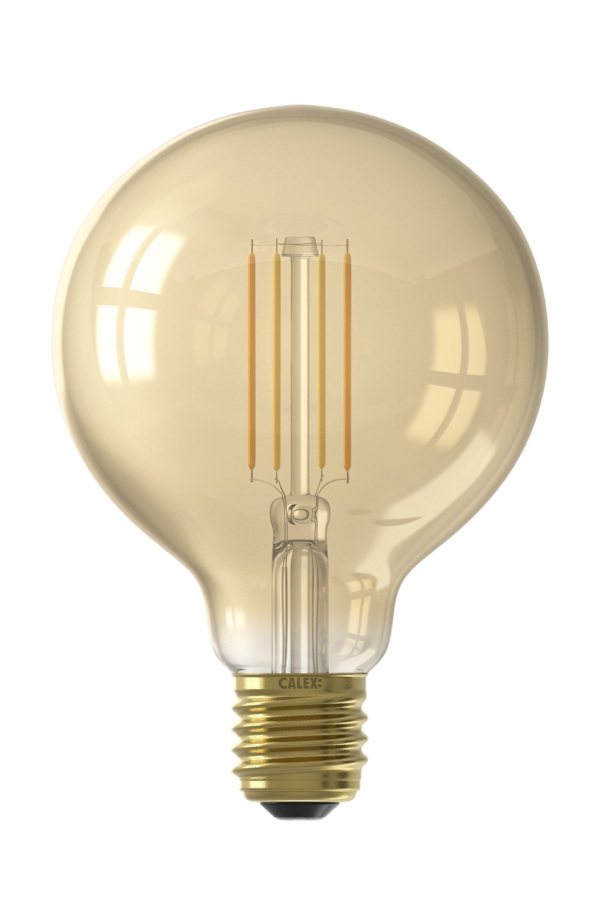 Calex Smart LED Bulb - E27 - Filament - G95 - Gold - Warm White - 7W