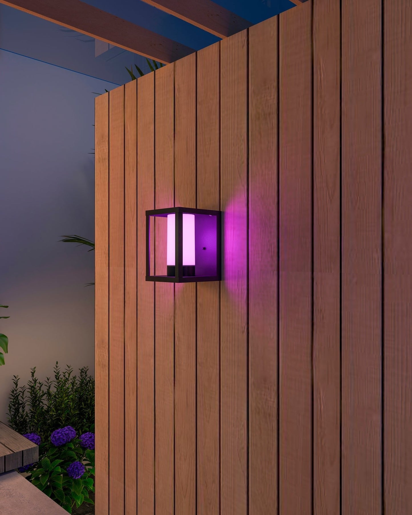 Calex Smart Wall Lamp - Garden Lighting - RGB+Warm White - 4W