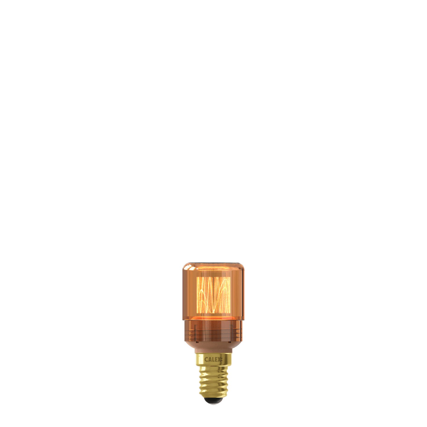 Calex Crown LED Bulb - E14 - T30 - Gold - 2.3W - Dimmable