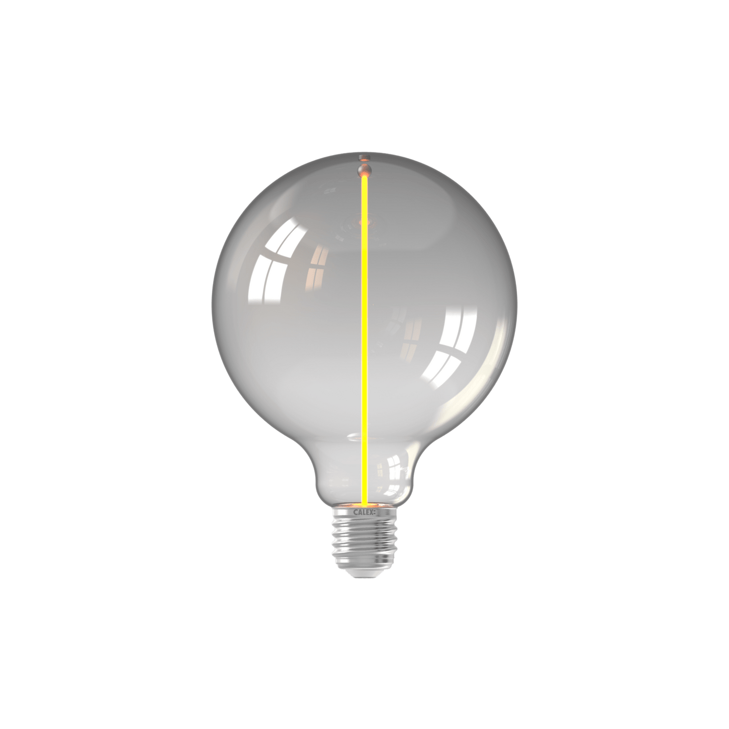 Calex Magneto LED Lamp - E27 - G125 - Titanium - 4W - Dimmable
