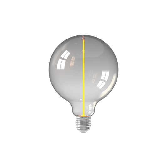 Calex Magneto LED Lamp - E27 - G125 - Titanium - 4W - Dimmable