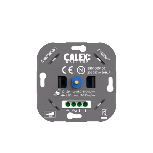 Calex LED Dimmer - Built-in - Wall - 250W - Universal